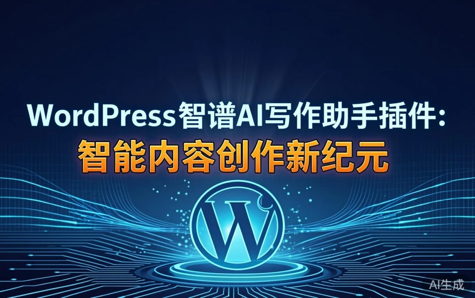 WordPress智谱AI写作助手插件：智能内容创作新纪元